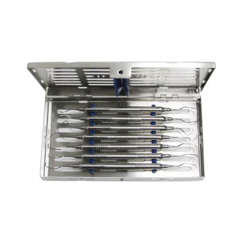 Set Of 7 Gracey Curettes With Cassette