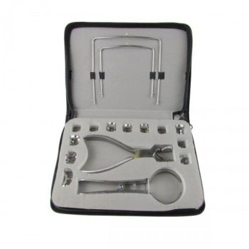 Instrumentos para Diques de goma kit with bag
