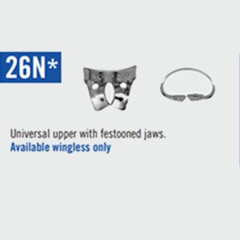 CLAMP IVORY nº26n For Upper & Lower Premolars